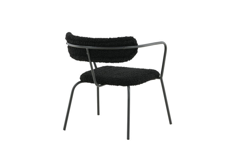 Duffy Singel Soffa - Svart / Svart Teddy Fåtöljer Venture Home