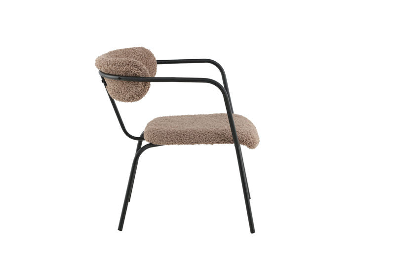 Duffy Singel Soffa - Svart / Brun Teddy Fåtöljer Venture Home