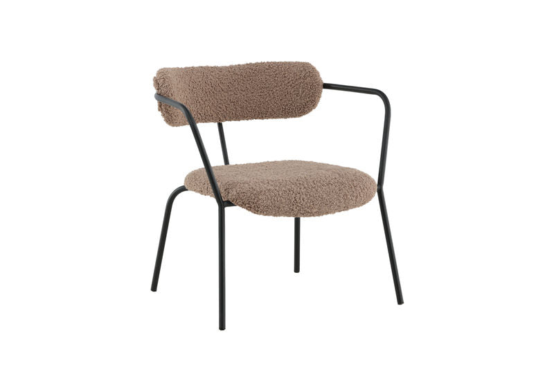 Duffy Singel Soffa - Svart / Brun Teddy Fåtöljer Venture Home