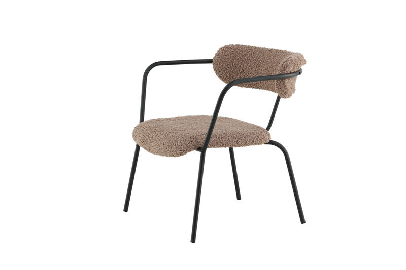 Duffy Singel Soffa - Svart / Brun Teddy Fåtöljer Venture Home