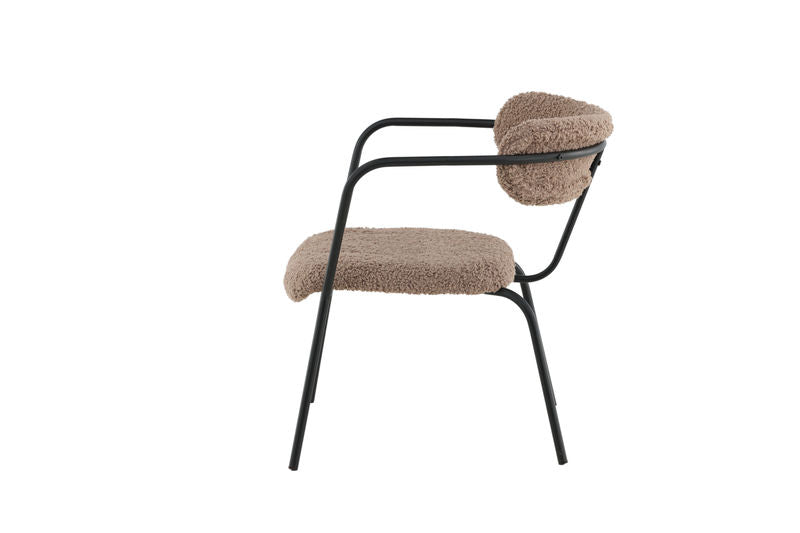 Duffy Singel Soffa - Svart / Brun Teddy Fåtöljer Venture Home