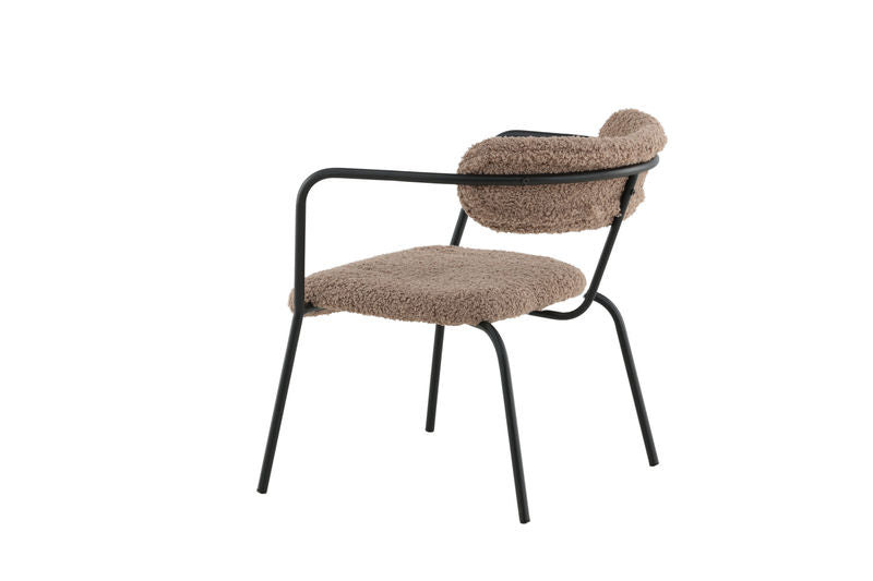 Duffy Singel Soffa - Svart / Brun Teddy Fåtöljer Venture Home