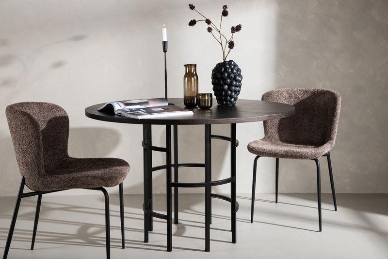 Matbord Copenhagen - Svart / Mocca Faner Furniture Fashion