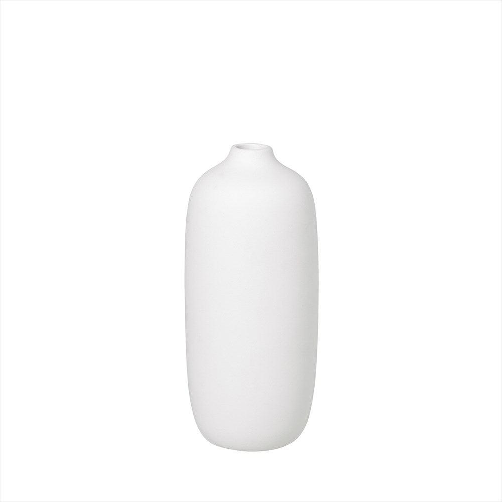 Ceola Vas H18 cm Ø8 cm Vit blomus