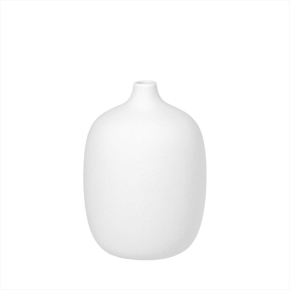 Ceola Vas H18,5 cm Ø13,5 cm Vit blomus