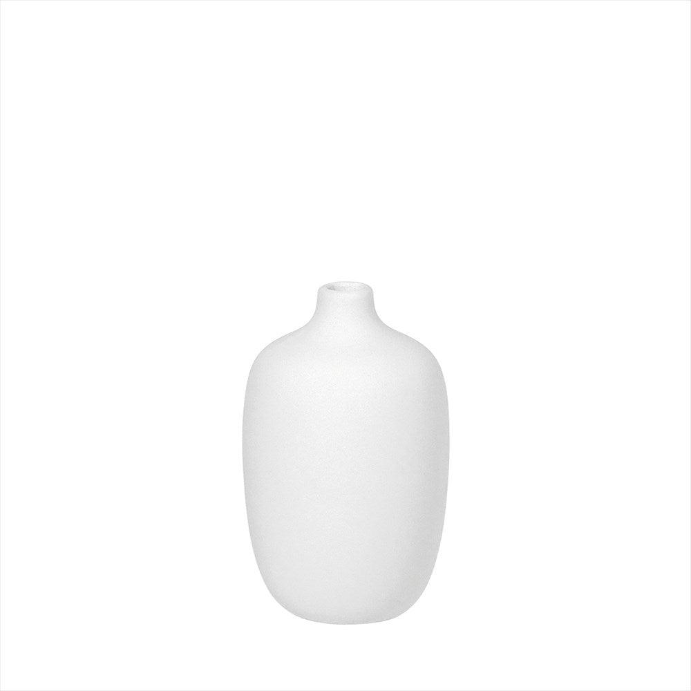 Ceola Vas H13 cm Ø8 cm Vit blomus