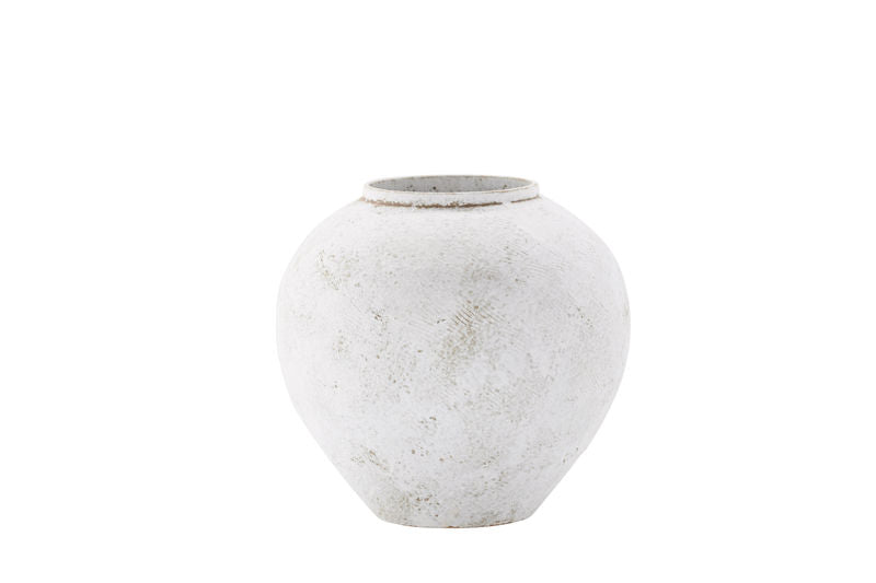 Globe Vas - Beige/Brun - 14*25*23Hcm Vaser Venture Home