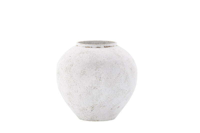 Globe Vas - Beige/Brun - 14*25*23Hcm Vaser Venture Home