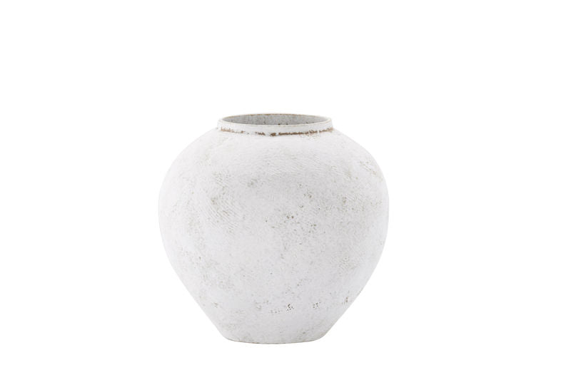 Globe Vas - Beige/Brun - 14*25*23Hcm Vaser Venture Home