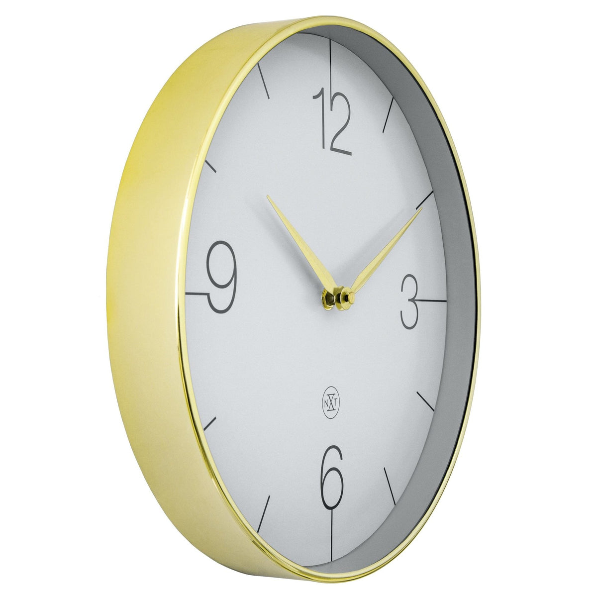 Väggklocka Finesse Nxt 30,5 cm Guld/Grå från NeXtime