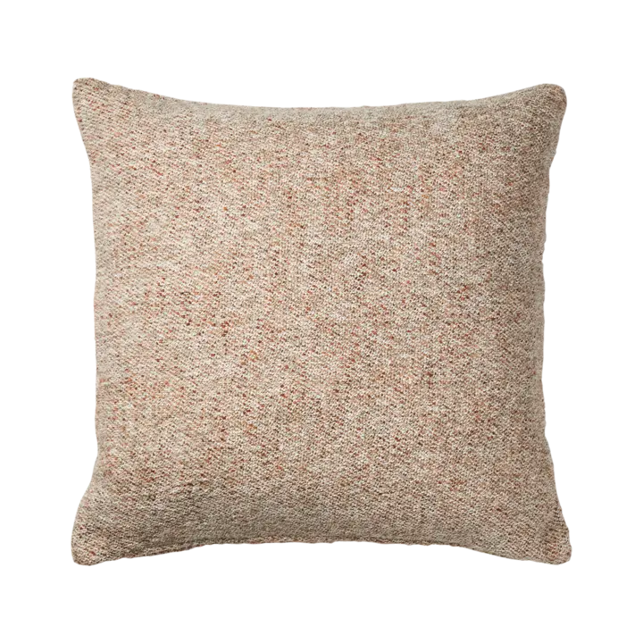 NINA Kuddfodral 50 cm – Beige och korall från Affari of Sweden