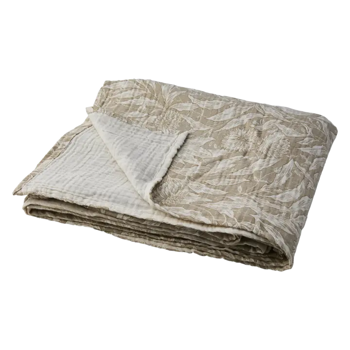 AGNES Bordsduk 250 cm – Beige från Affari of Sweden