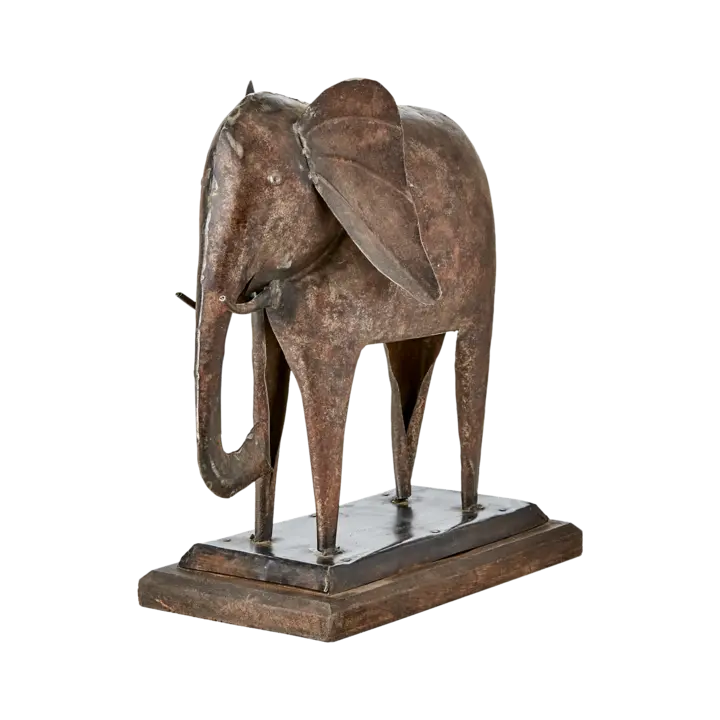 FIGARO Elefant cirka 28 cm – Brun från Affari of Sweden