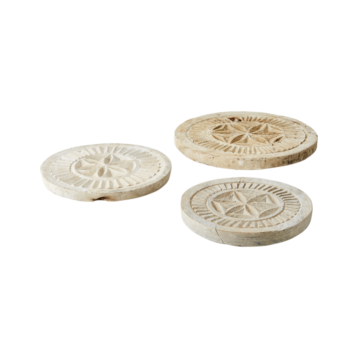 TREASURE Fat, Vit – cirka diameter: 23 cm, höjd: 2 cm