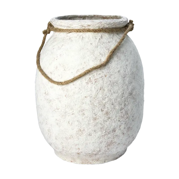 ANGUS Vas 43 cm – Beige från Affari of Sweden