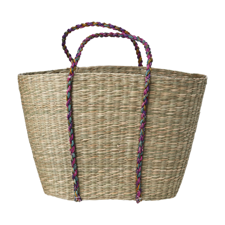 COLLECT Väska, Natur/flerfärgad – längd: 50 cm, bredd: 20 cm, höjd: 30/45 cm