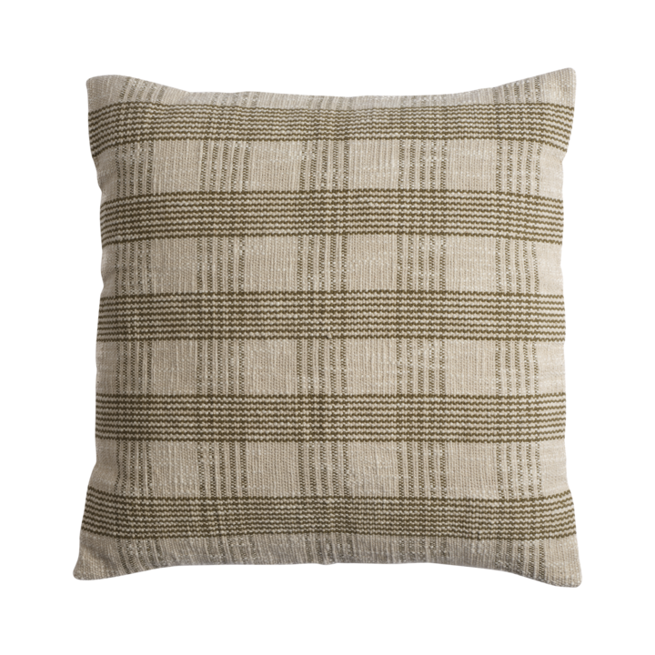 LABAN Kuddfodral, Grön/elfenben – längd: 45 cm, bredd: 45 cm