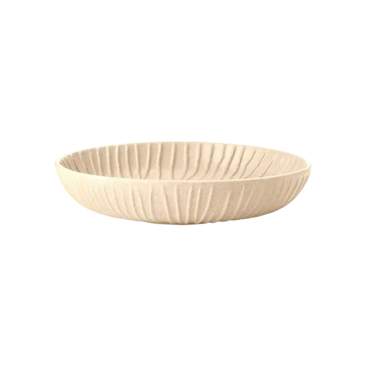 HEDDA Serveringsfat 29 cm – Beige från Affari of Sweden