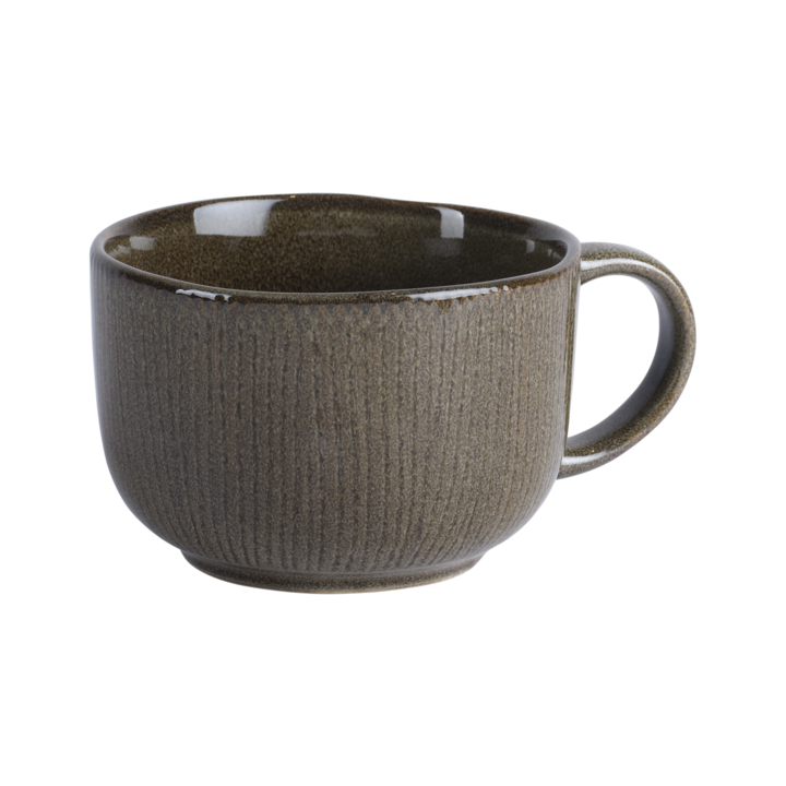 MAGDA Tekopp, Brun – diameter: 12,5 cm, bredd: 16 cm, höjd: 8 cm