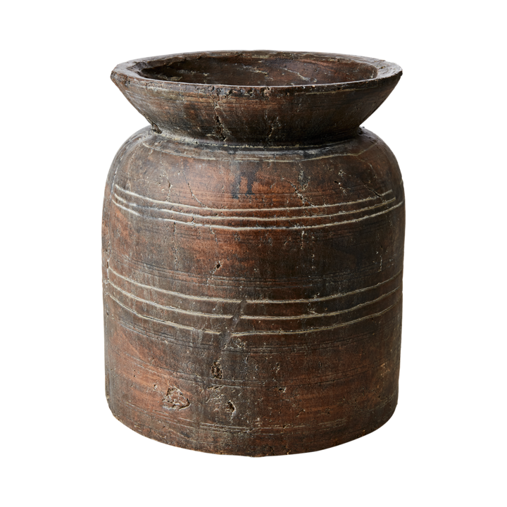 CAMILLE Kruka M, Brun – diameter: 12/24 cm, höjd: 28 cm