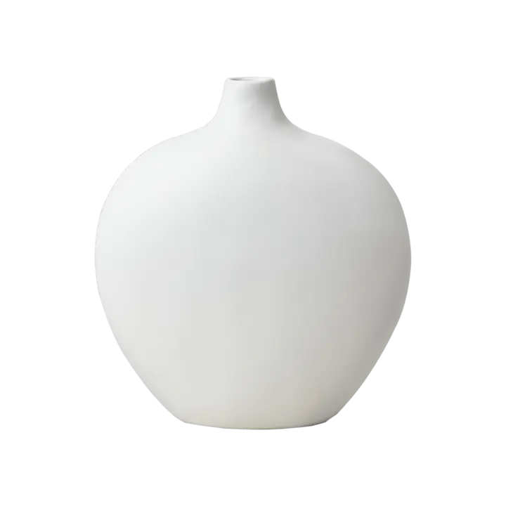 COCOS Urna 26 cm – Vit från Affari of Sweden