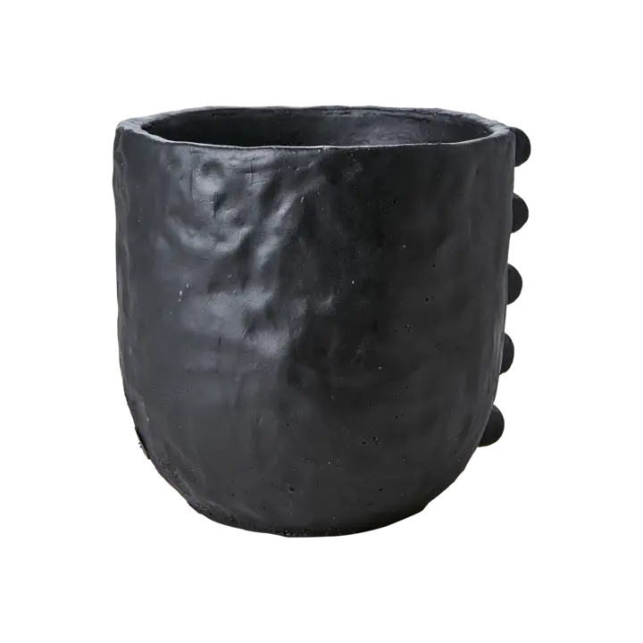 CAMILLE Kruka 18 cm – Svart från Affari of Sweden