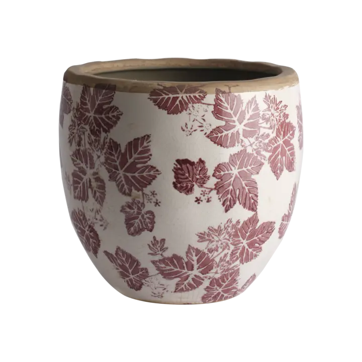 AUTUMN Kruka 16 cm – vinröd från Affari of Sweden
