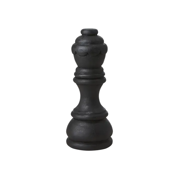 CHESS Dekorativ schackpjäs 23 cm – Svart från Affari of Sweden