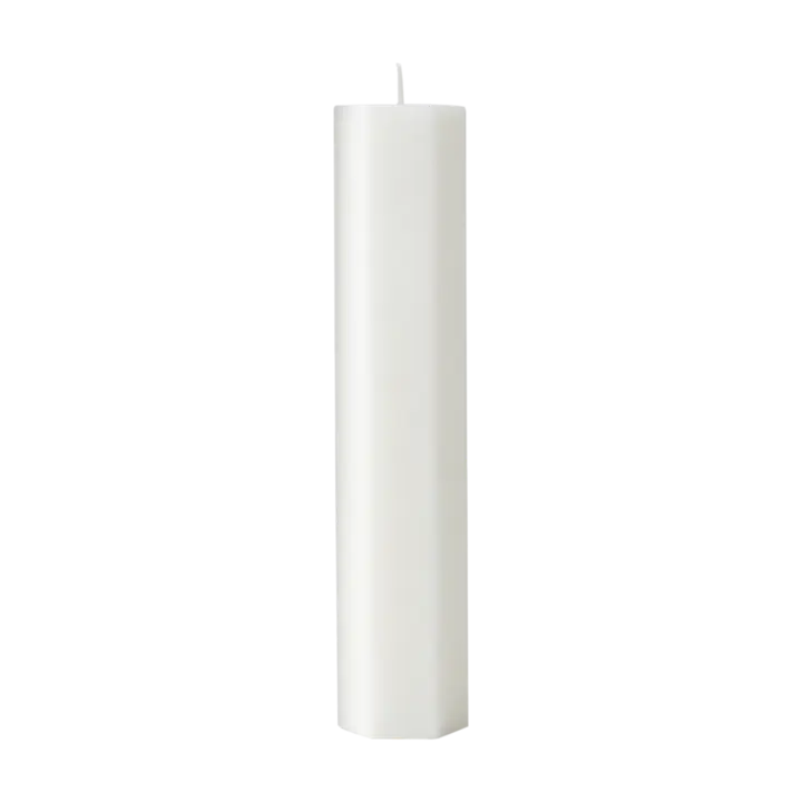 SPIDER Spindelvävsljus 5 × 25 cm – Vit från Affari of Sweden