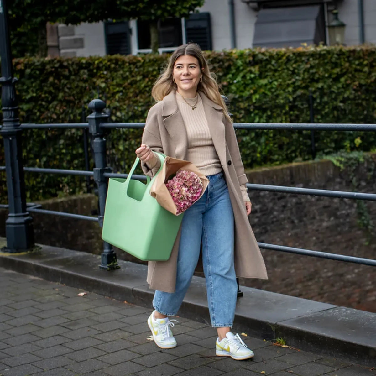 Väska Tasche Väska Nature Leaf Green från Koziol