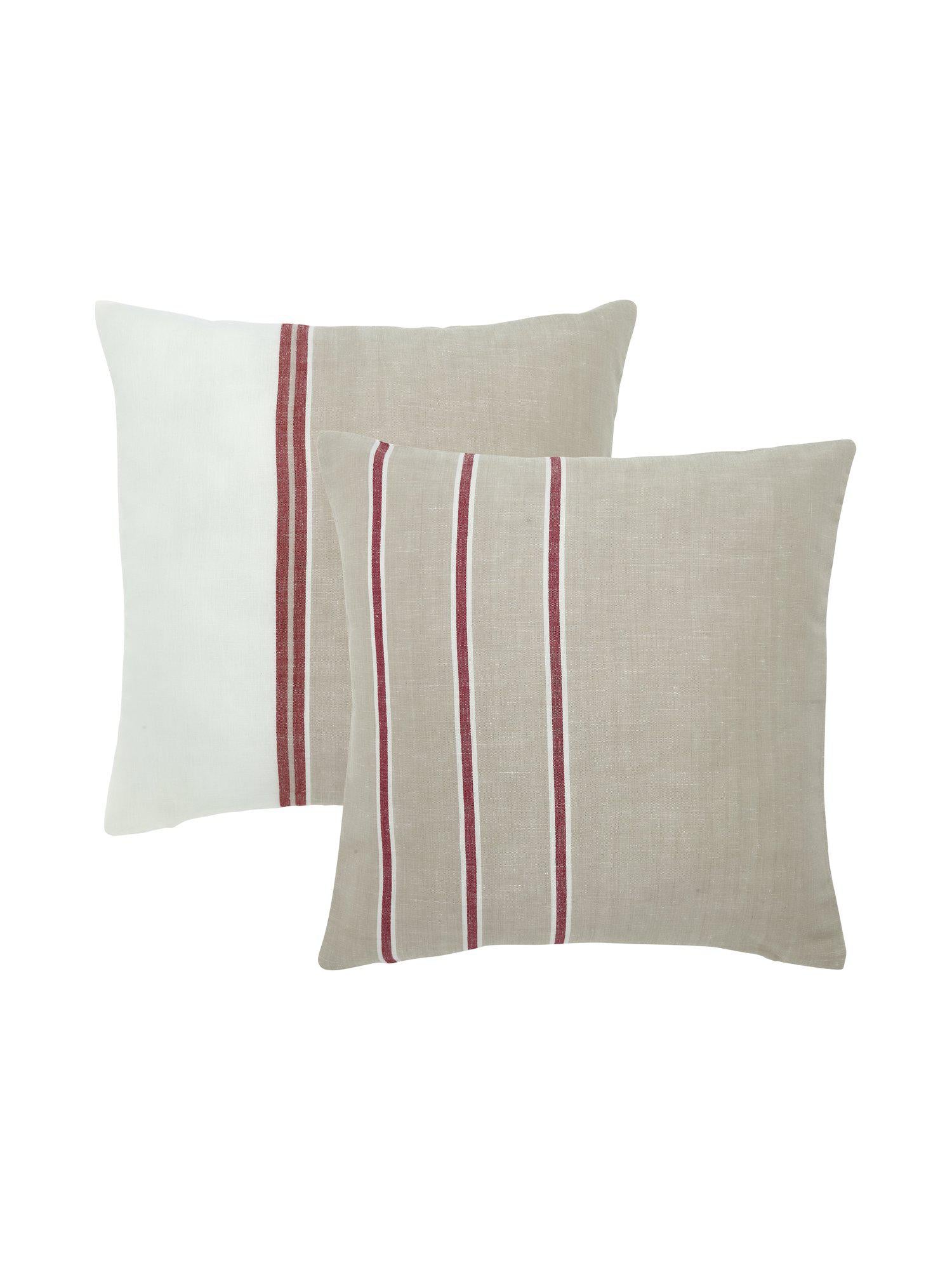 Caisa Kuddfodral 2P Linne 2x45x45cm Svanefors