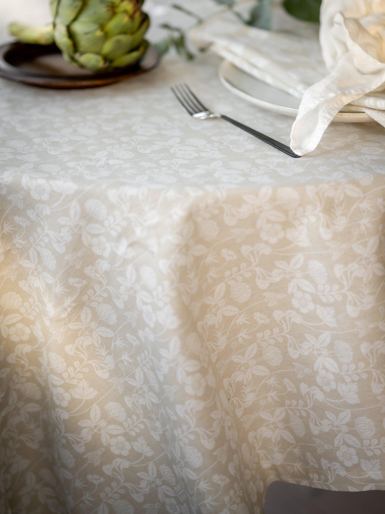 De Mina Duk Beige 140x280cm Svanefors