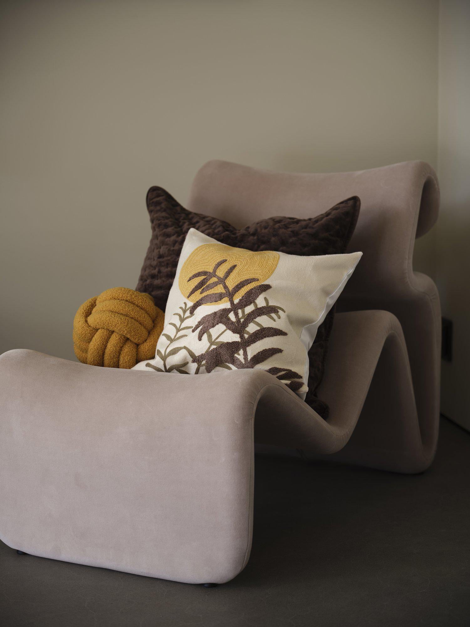 Zen Kuddfodral Saffran 45x45cm Svanefors