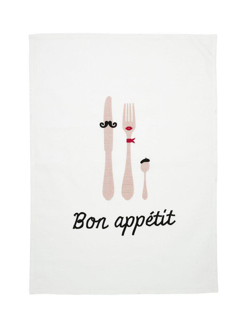 Bon Appetit Kökshandduk Rosa 50 × 70 cm