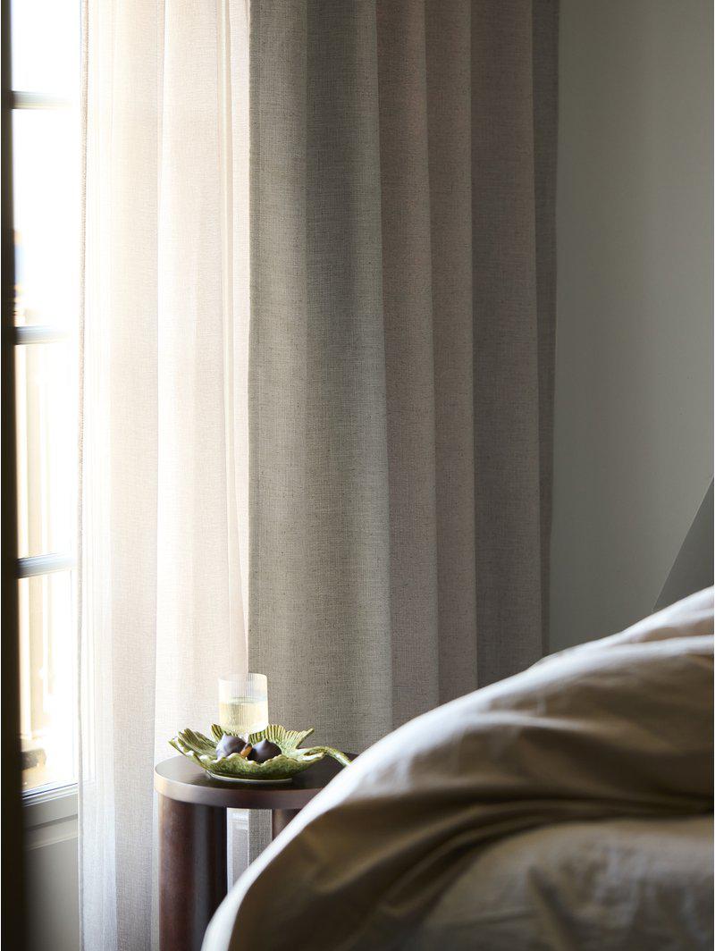Sten Gardin 2-pack Beige 2 × 130 × 280 cm