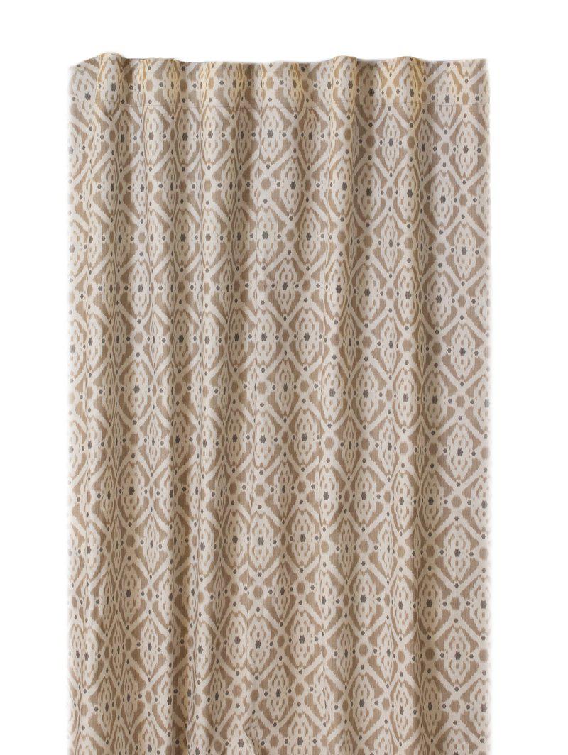 Ikat Gardin 2-pack Beige 2 × 135 × 280 cm