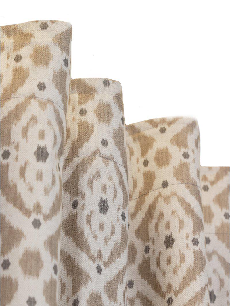Ikat Gardin 2-pack Beige 2 × 135 × 280 cm