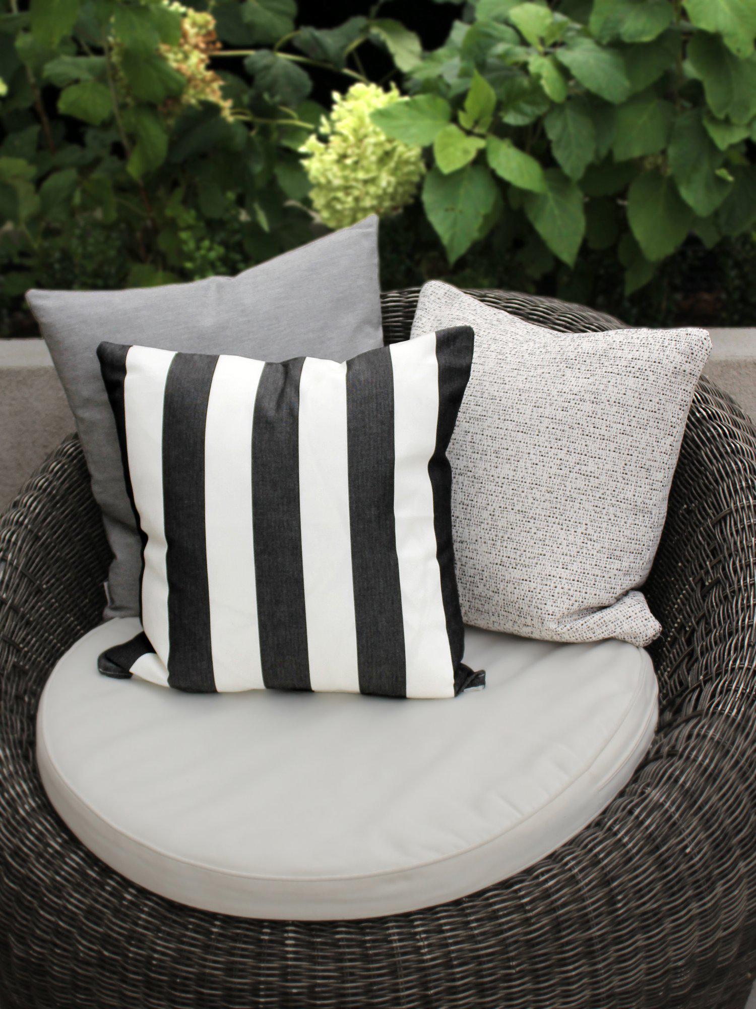 Dis Kuddfodral Svart 50x50cm Svanefors
