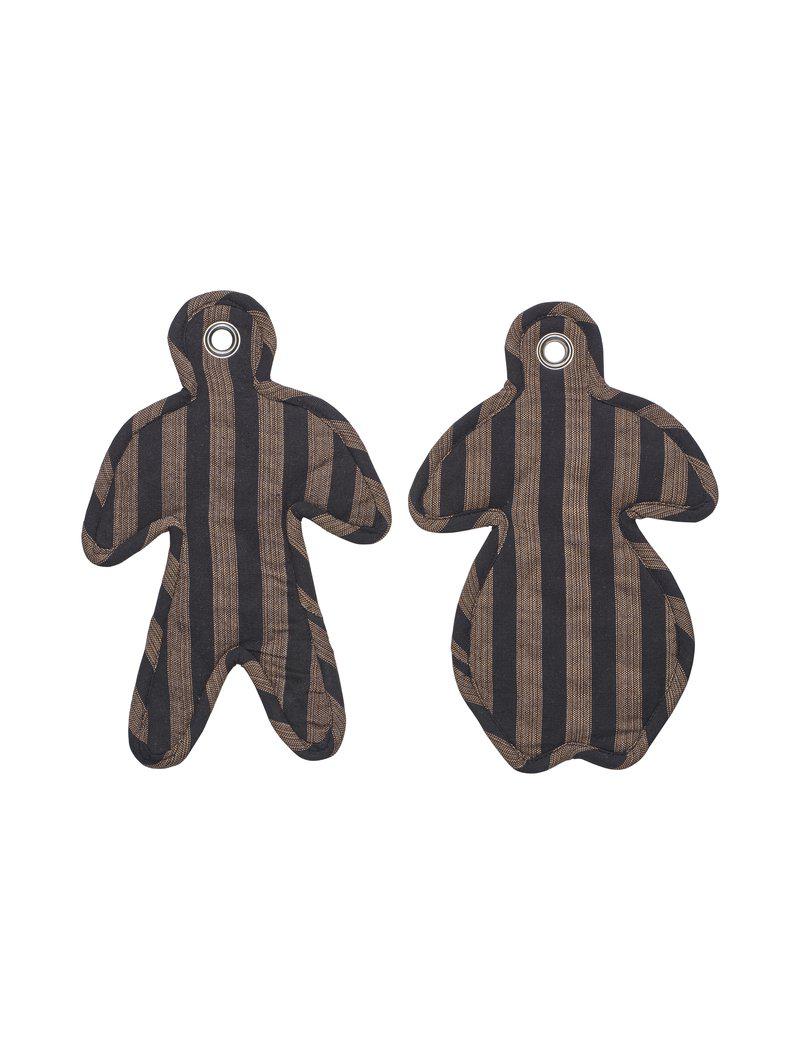 Ava Grytlapp 2-pack Fudge 22 × 32 cm
