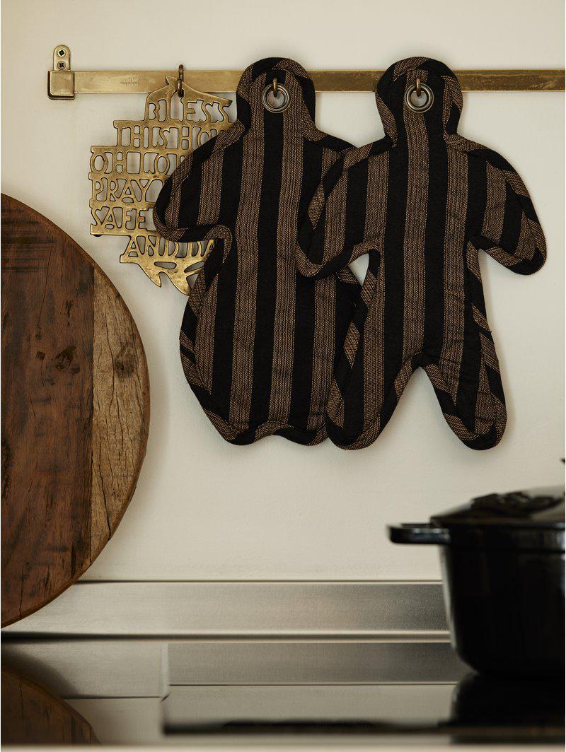 Ava Grytlapp 2-pack Fudge 22 × 32 cm