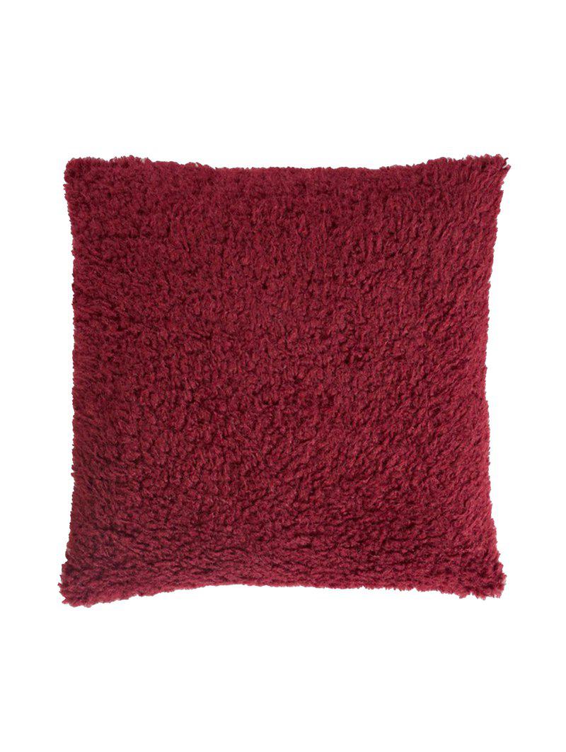 Irja Kuddfodral Vinröd 45 × 45 cm