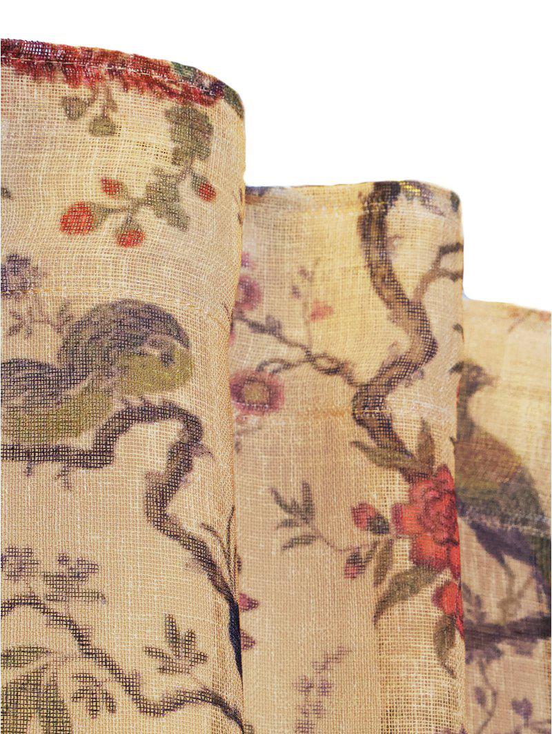 Mira Gardin 2-pack Ockra 2 × 140 × 280 cm