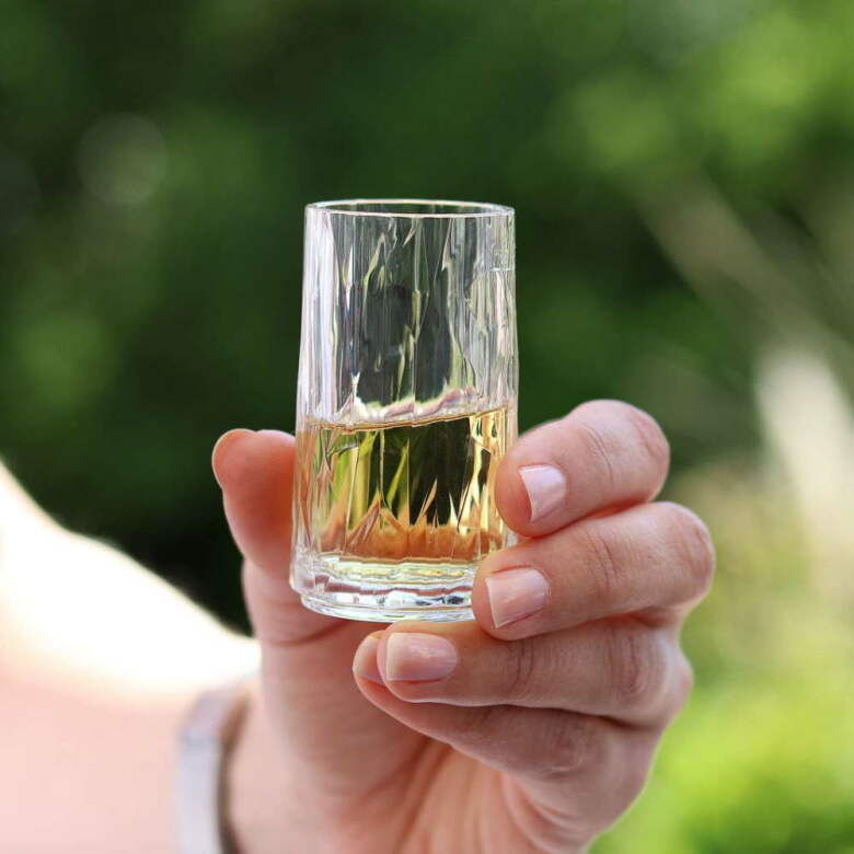 Club No. 7 Snapsglas/Shotglas Plast 40 ml Crystal Clear 4-pack Koziol