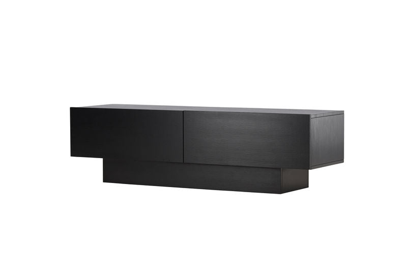 Cuenca - TV-bänk - 160 x 45 Svart