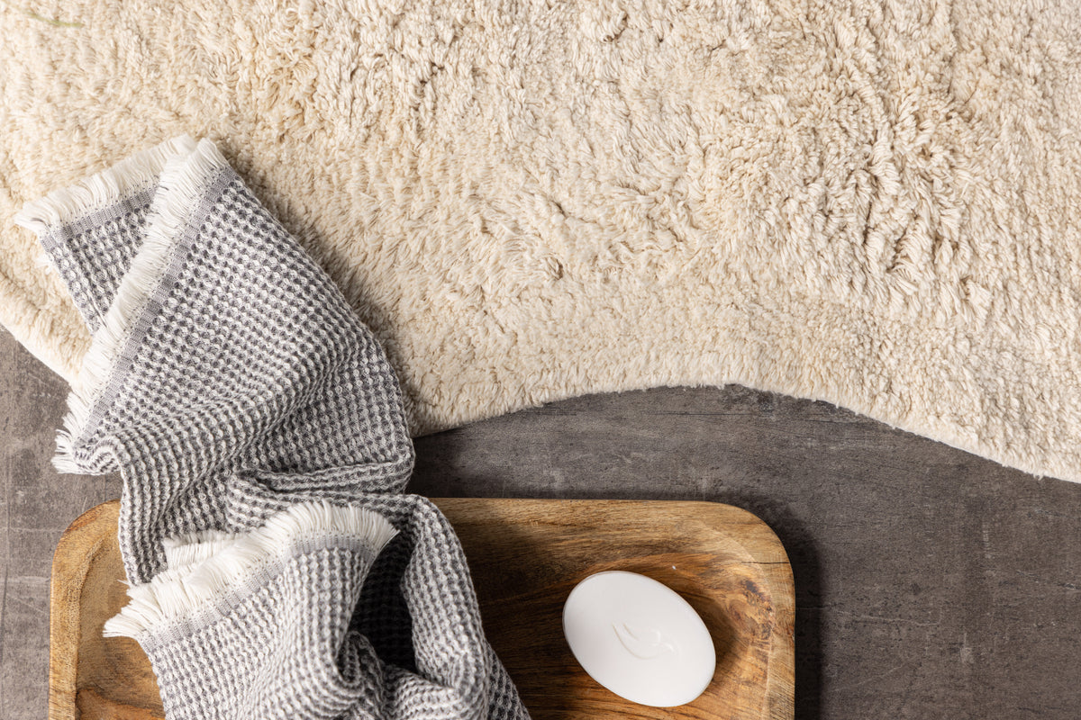 Elvis Badrumsmatta 85 x 60 Beige