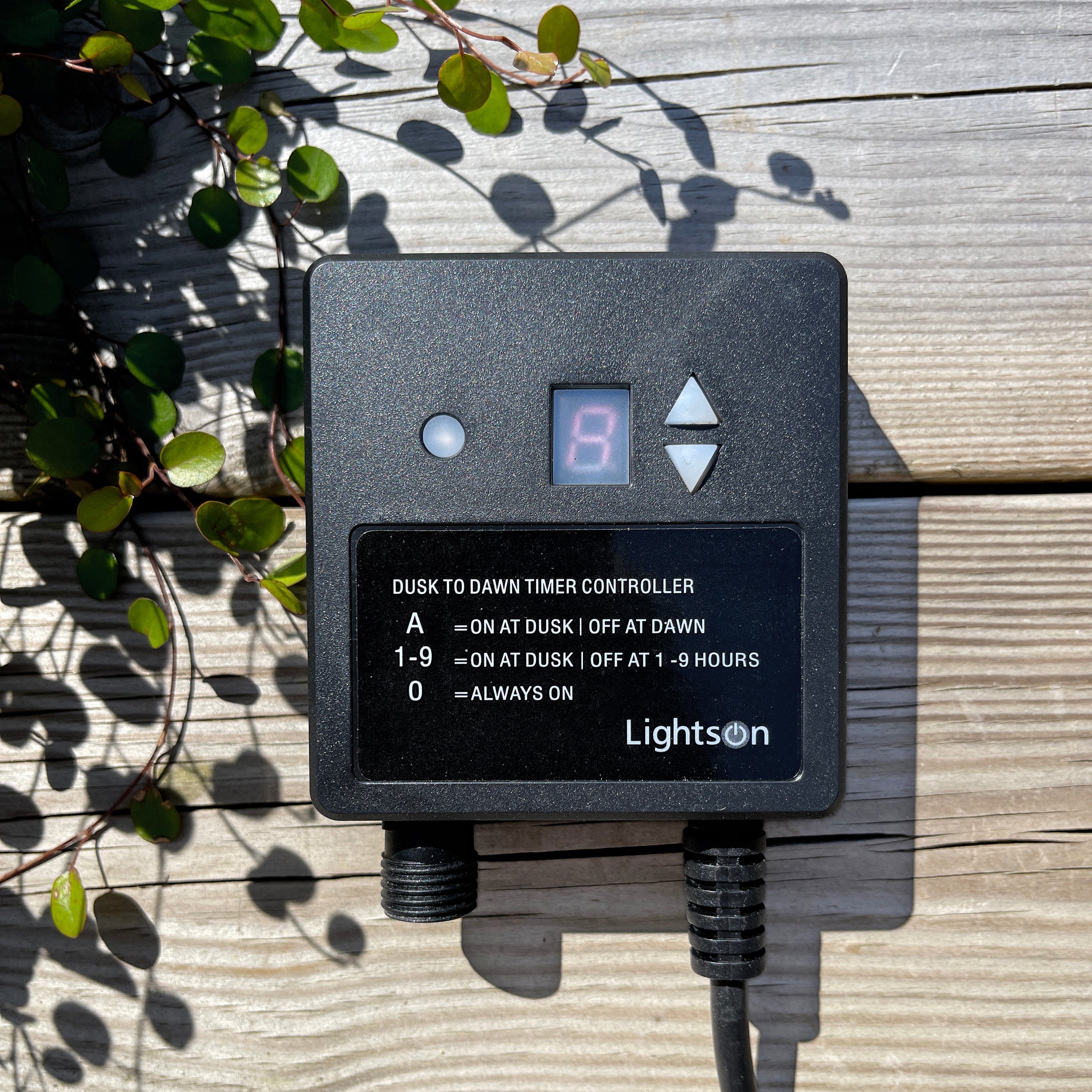 Ljussensor Ljusautomatik LightsOn Garden Plug & Play