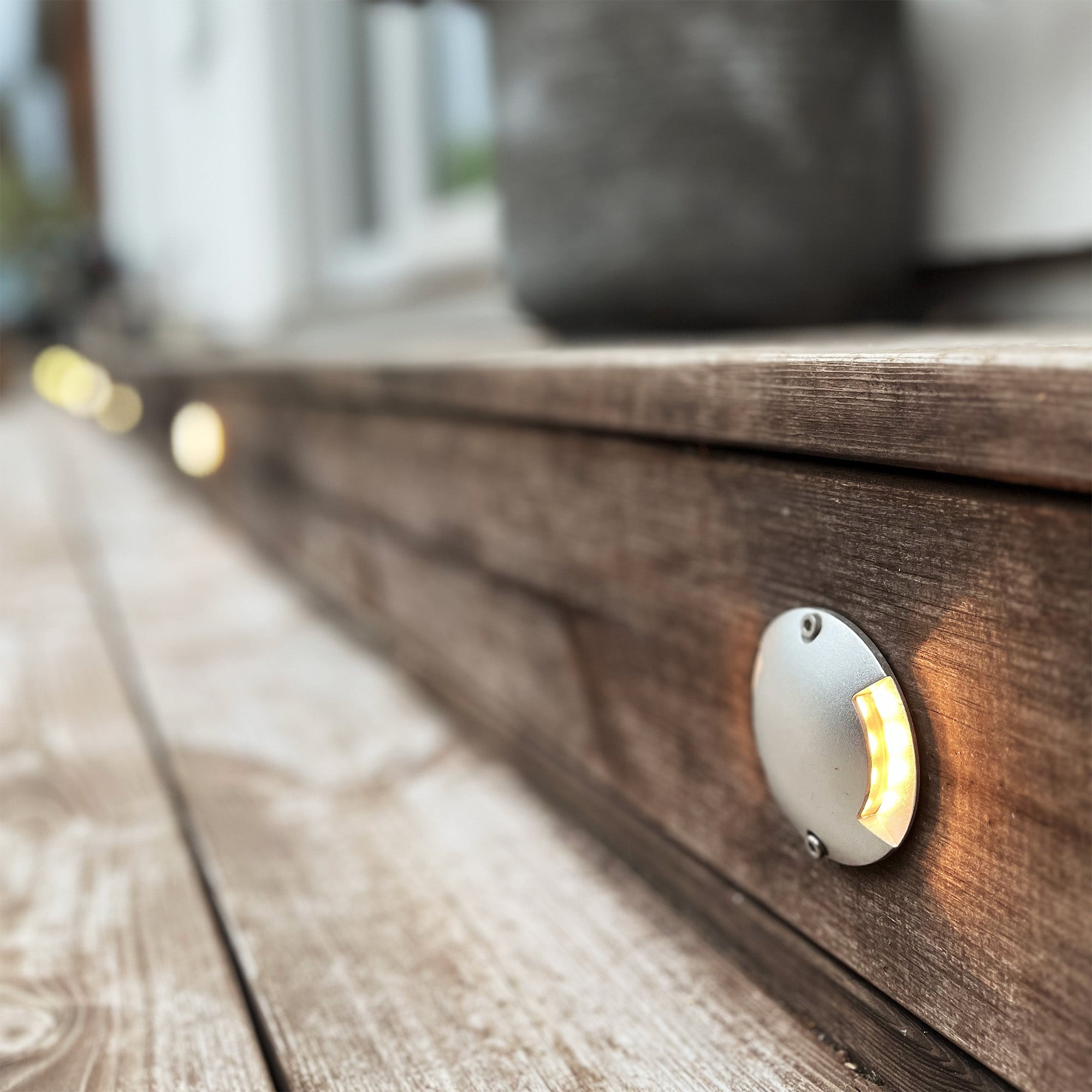Zenit Duo 5-pack (silver) Decklights LightsOn Garden Plug & Play