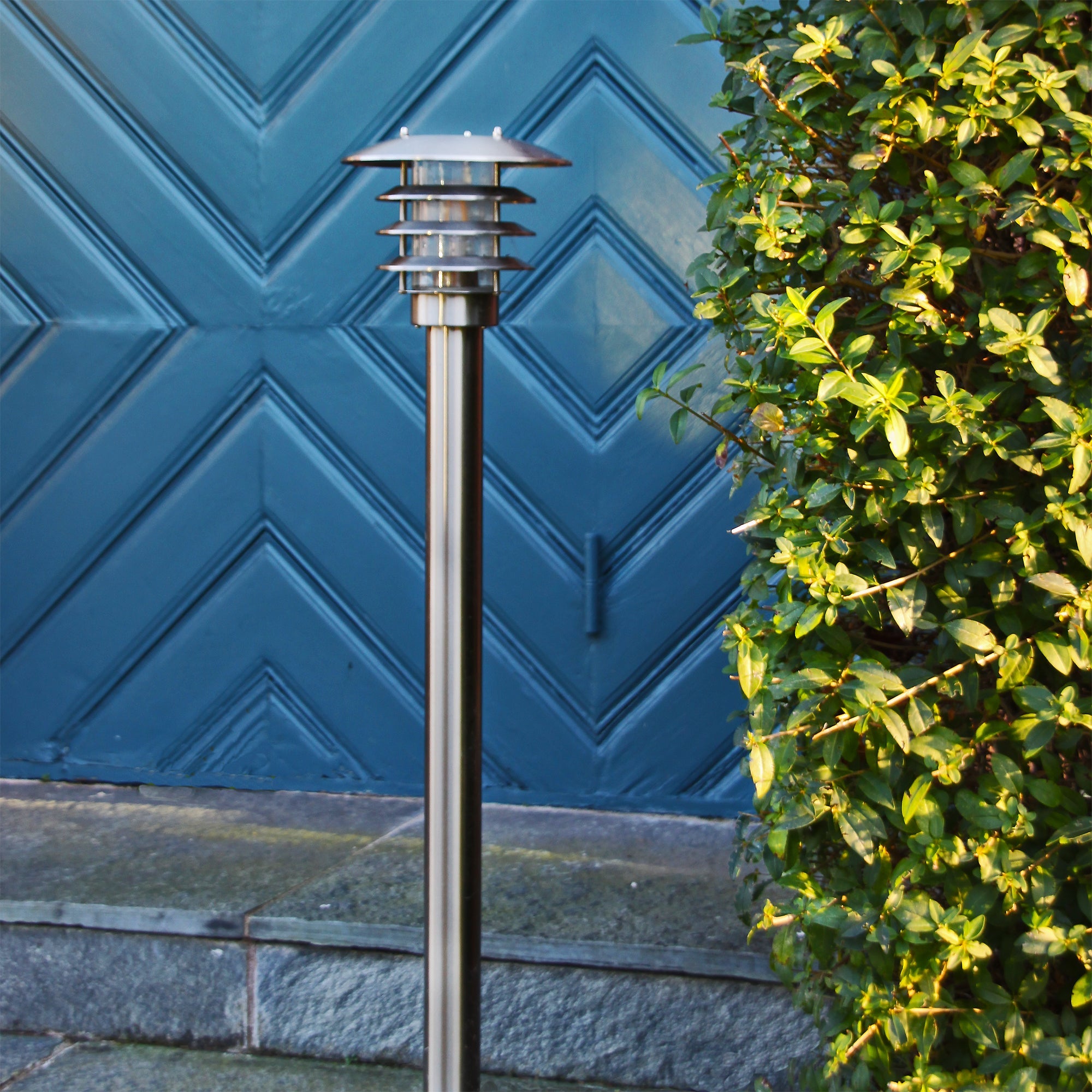 Saturnus (silver) Pollare LightsOn Garden Plug & Play