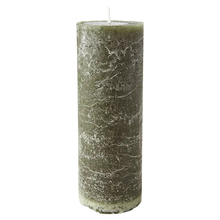 COTE NORD Blockljus diameter 7 × 20 cm – Klassisk grön från Affari of Sweden
