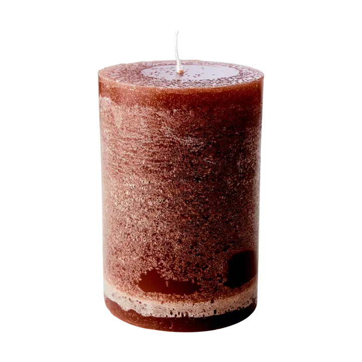 COTE NORD Blockljus diameter 10 × 15 cm – Kola från Affari of Sweden